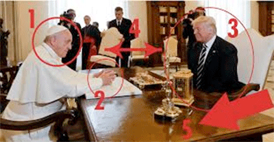 Papa Francisco e Trump